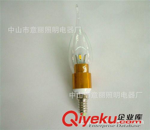 廠家批發(fā)、零售，新款水晶專用蠟燭燈3W，質(zhì)量穩(wěn)定原始圖片2
