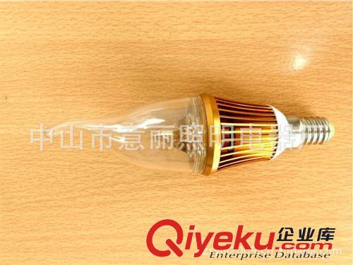 廠家出售：E14蠟燭燈、LED金色金子塔蠟燭燈、支持混批、質量穩定