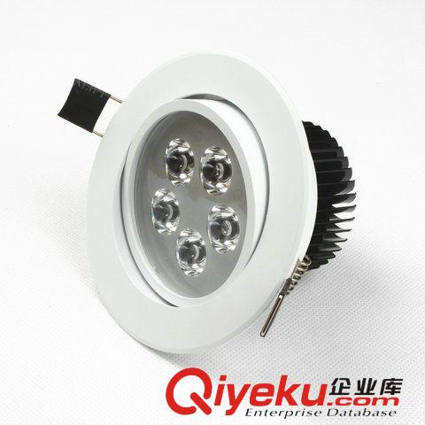 新款天花灯外壳 5w、7w天花灯外壳套件 LED天花灯 全白天花灯外壳