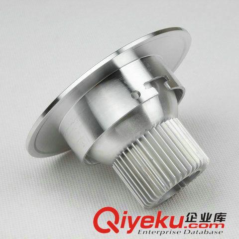 【企业集采】3 寸高光厚料筒灯 5W LED外壳   LED筒灯外壳套件