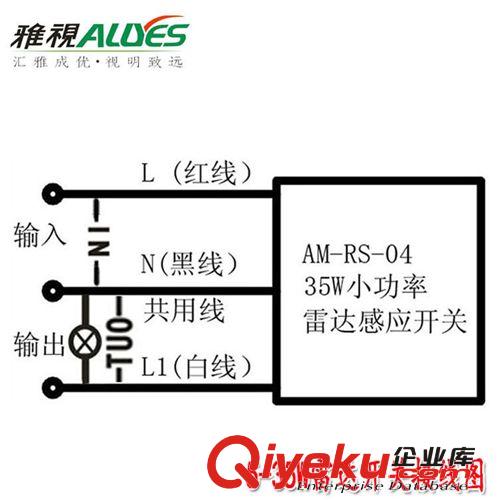 高靈敏度雙亮度自動(dòng)感應(yīng)地下車(chē)庫(kù)用雷達(dá)感應(yīng)開(kāi)關(guān)5-35W原始圖片3