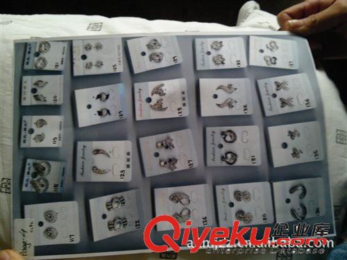 供應(yīng)塑料耳環(huán)，吊墜，耳釘模具。注塑產(chǎn)品加工。原始圖片3