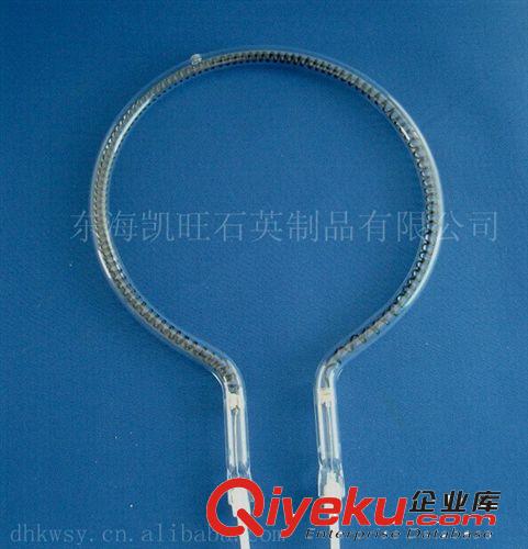 圓形 梨形 球拍形電加熱碳纖維石英管原始圖片3