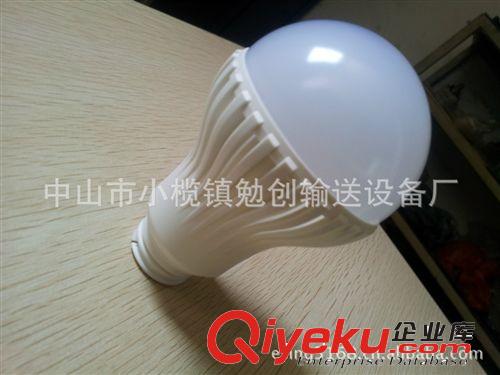 led球泡 塑料球泡 奶白色E27燈殼