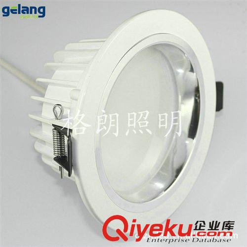 格朗 6寸筒燈 24W大功率LED筒燈 防霧防眩光 加厚壓鑄鋁 廠家直銷原始圖片2