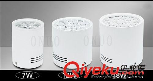 格朗 LED12W明裝筒燈 LED筒燈 12W筒燈 家檔家居照明燈 廠家直原始圖片2