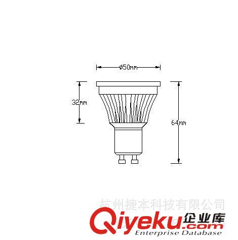 杭州濱江LED廠家供應(yīng) 3W射燈 過(guò)認(rèn)證產(chǎn)品 捷本科技原始圖片2