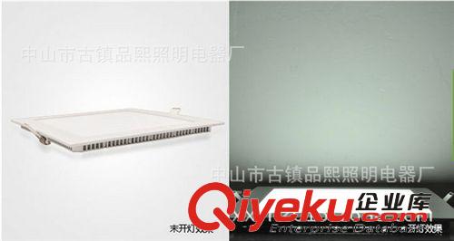 LED方形平板燈15W、LED2835貼片面板燈、LED超薄方形面板燈、筒燈