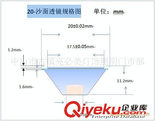 供應(yīng)LBM-20沙面大功率LED專業(yè)透鏡原始圖片3