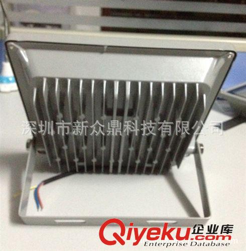 新眾鼎批發(fā)led集成投光燈 50w廣告舞臺燈 一體化直板投射燈外殼件原始圖片2