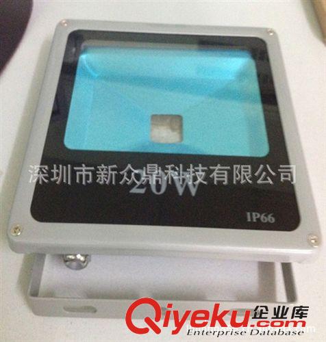 新眾鼎批發(fā)led集成投光燈 50w廣告舞臺燈 一體化直板投射燈外殼件原始圖片3