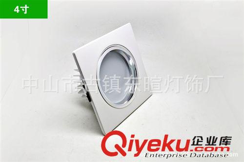 東暄【廠(chǎng)家直供】方形壓鑄筒燈外殼，4寸  9W筒燈，量大質(zhì)優(yōu)價(jià)低原始圖片2