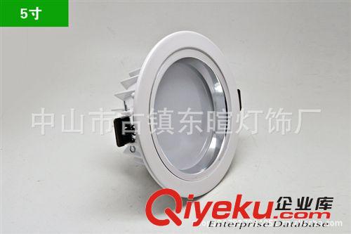 東暄廠家直銷LED筒燈外殼 ，5寸 9W 12W筒燈，一體式壓鑄筒燈原始圖片2