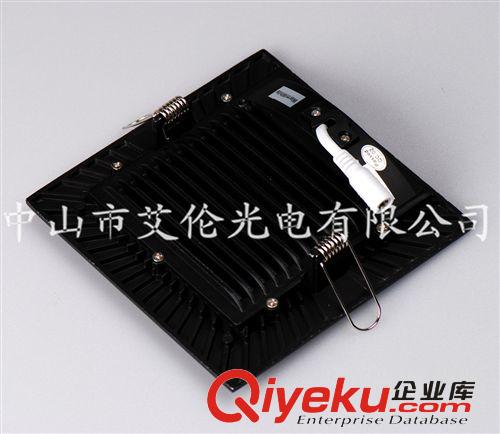 [工程專用]LED平板燈/LED側(cè)發(fā)光面板燈/LED節(jié)能燈/155S黑色12W原始圖片3