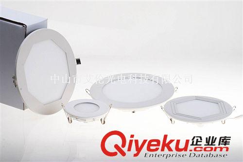供應200*35mm圓形LED平板燈外殼＋導光板＋擴散板/燈具配件