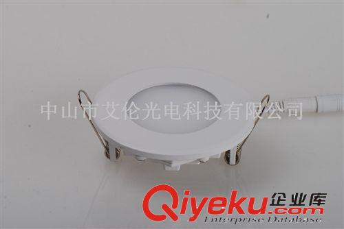 100*35mm圓形LED平板燈外殼＋導光板＋擴散板/燈具配件原始圖片2