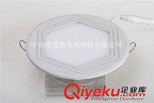 100*35mm圓形LED平板燈外殼＋導光板＋擴散板/燈具配件原始圖片3