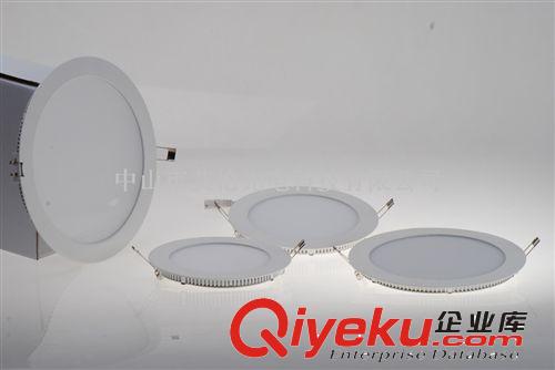 供應120*20超薄圓形LED平板燈外殼＋導光板＋擴散板/燈具配件