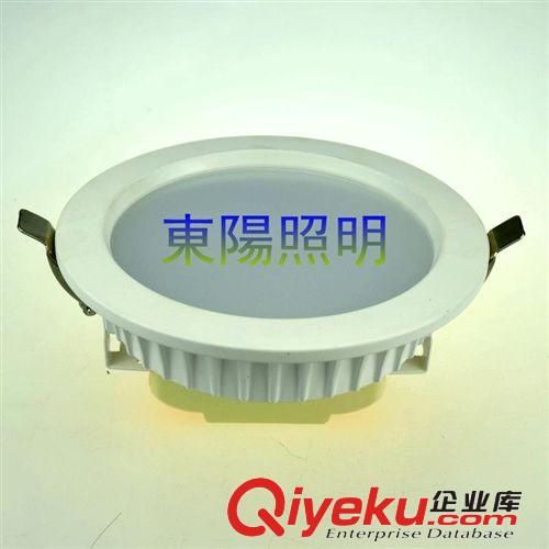 熱銷15W筒燈外殼 白色圓形筒燈 LED筒燈 15W 廠家直銷私模