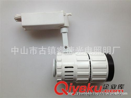 COB軌道燈外殼套件 可調發光面 LED舞臺射燈外殼  led外殼
