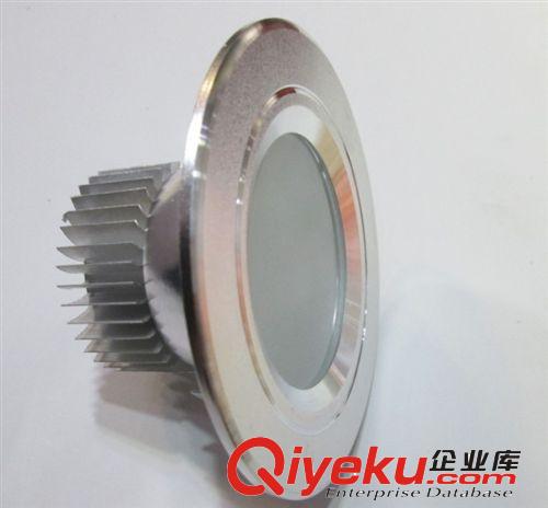 廠家直供便宜2.5寸LED筒燈外殼    tj    3W    砂銀色原始圖片2