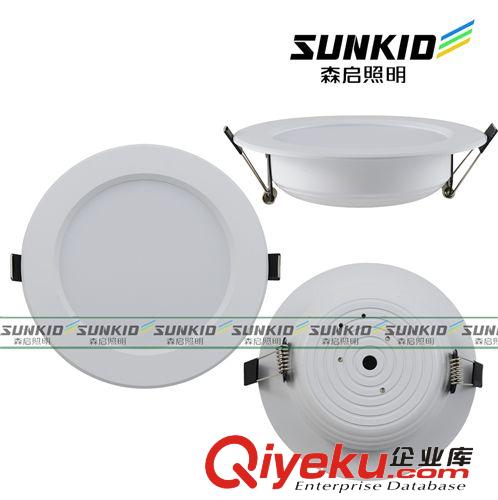 LED筒燈防霧LED天花筒燈 5寸15W高亮 衛(wèi)生間廚房燈飾 電視背景墻原始圖片3