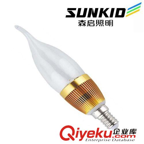 led燈泡 節(jié)能蠟燭燈拉尾燈泡 尖泡 3W光源超亮 LED光源 led節(jié)能燈