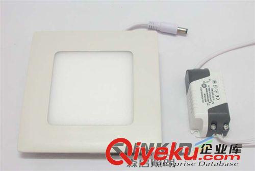 2寸 6寸筒燈 超薄LED方形3w-18w暗裝面板燈 家用辦公室天花筒燈原始圖片3