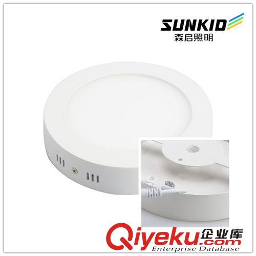 圓形led明裝筒燈超薄面板燈3.5 5寸8寸筒燈18W廚房衛生間吸頂燈原始圖片2