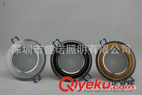 LED 2.5寸筒燈 3W SMD5730貼片高亮,多種顏色面環(huán)原始圖片2