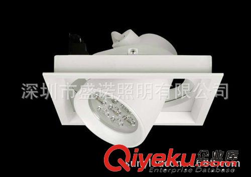 LED格柵燈 單頭 5W 7W 射燈 可調(diào)角度,商業(yè)工程照明專用
