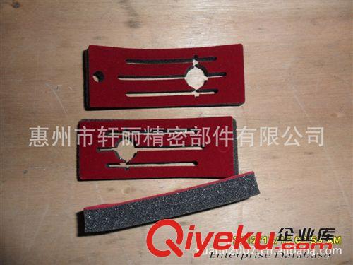 供應:珠寶盒紅色絨布貼海棉墊原始圖片3