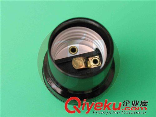 E26推式，推柄，推動開關光身，平面，光面電木塑料燈座 燈頭