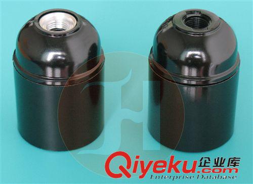 E27電木光身 全牙 半牙 燈頭 燈座。歐標(biāo)CE，中國(guó)CQC，CCC，3C