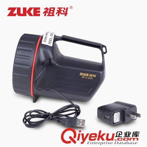 祖科強(qiáng)光遠(yuǎn)程充電探照燈LED手電筒戶外遠(yuǎn)射保安巡邏手提燈防雨水原始圖片3