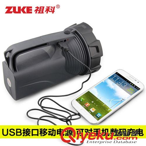 祖科ZK2168強光探照燈充電遠射進口LED手電筒保安巡邏手提燈原始圖片2