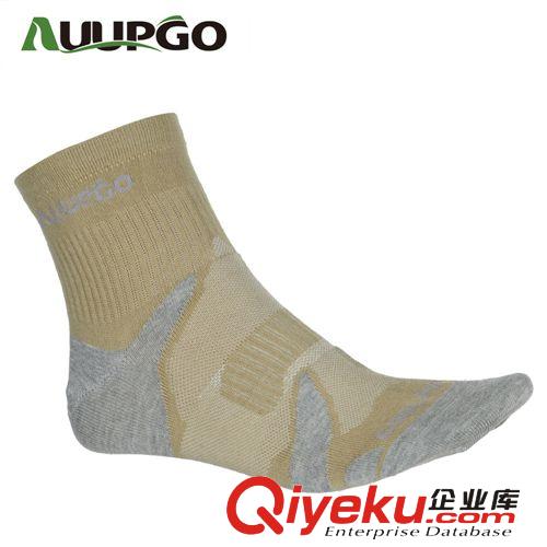 供應AUUPGO尚走 COOLMAX戶外棉襪 吸汗kj 功能毛巾襪 男女襪