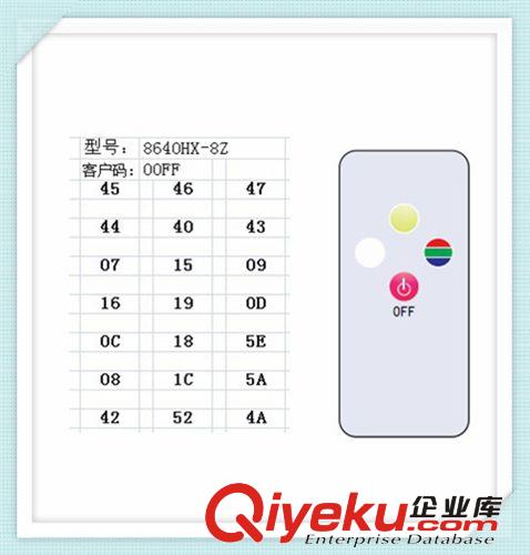 led電子蠟燭遙控器 紅外遙控器 4鍵超薄遙控器 樣品