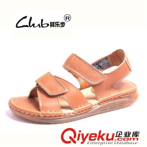 2014夏季新款zp女士休閑涼拖鞋 厚底外貿(mào)皮拖鞋批發(fā) 平底一字拖