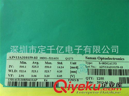 三安 12*12綠光 用于顯示屏、背光源 LED芯片 長(zhǎng)期穩(wěn)定供貨