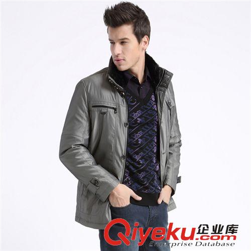 海瀾之家新款羽絨服 秋冬加厚毛領(lǐng)白鴨絨男士加厚中長(zhǎng)款羽絨服原始圖片2