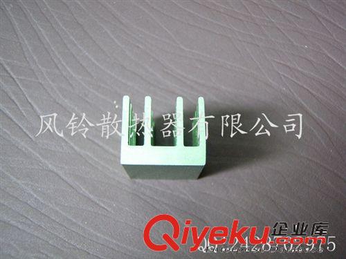 顯卡散熱片 13*11*19MM 綠色開槽 優(yōu)質(zhì)散熱器 內(nèi)存 MOS管等散熱原始圖片2