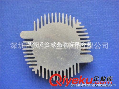 現(xiàn)貨供應(yīng)LED散熱片15-56-54實心太陽花散熱器