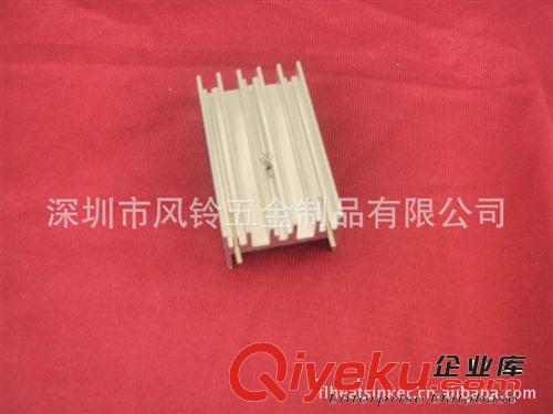 現(xiàn)貨供應(yīng) TO-220 電子IC散熱片 23.5*15.8*25 散熱器黑色加針腳原始圖片3