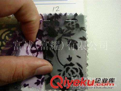 多款花式玫瑰花網(wǎng)布植絨滌綸尼龍網(wǎng)灑金銀蔥粉燙彩蔥粉網(wǎng)布圖原始圖片2