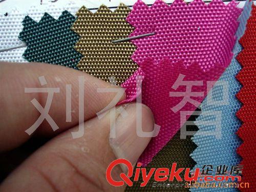 600D古治尼龍PU.箱包面料古治PU真絲尼龍PU箱包料900D古治尼龍PU原始圖片2