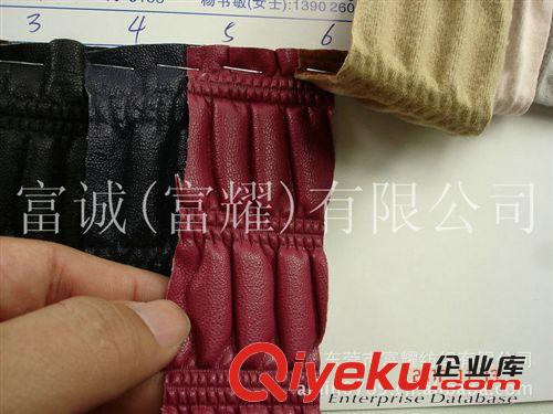 啞光皮料荔枝紋褶皺折皺壓皺PU皮革壓紋壓花立體PU革壓皺有細(xì)圖原始圖片2