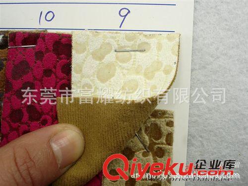 冰島 皮料壓花壓豹紋系列冰島PU革 人造革壓花PU瘋馬壓膠豹紋皮革原始圖片3