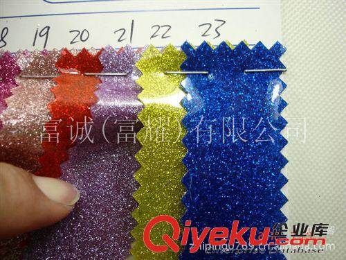 金蔥格利特純色閃光水晶透明金蔥PVC透明膠巴黎鉆石面透明PVC底圖原始圖片2