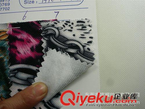 全滌雙面斜紋印豹紋印各種不規(guī)則圖案斜紋印花布鞋材手套箱包面料原始圖片3
